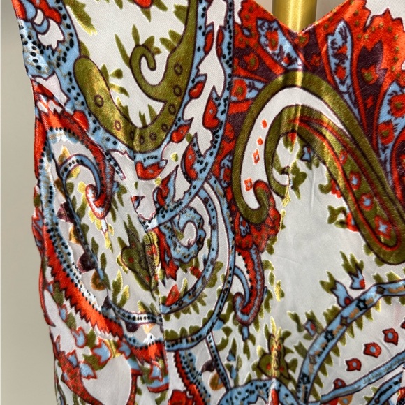 2OH Threads - Two Old Hippies Silk Paisley Maxi Dress - SKU 1129 - Picture 3 of 9